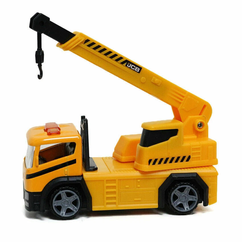 Teamsterz JCB Construction Trucks β 4 Assorted Die-Cast Vehicles for Kids