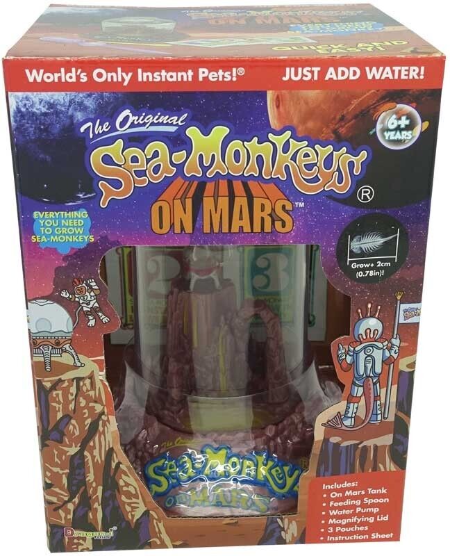 The Original Sea Monkeys On Mars DI23229 Brand New & Sealed Sci-Fi Aquarium Gift