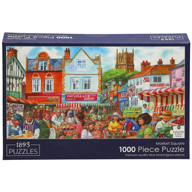 Market Square Jigsaw Puzzle 1000pcs