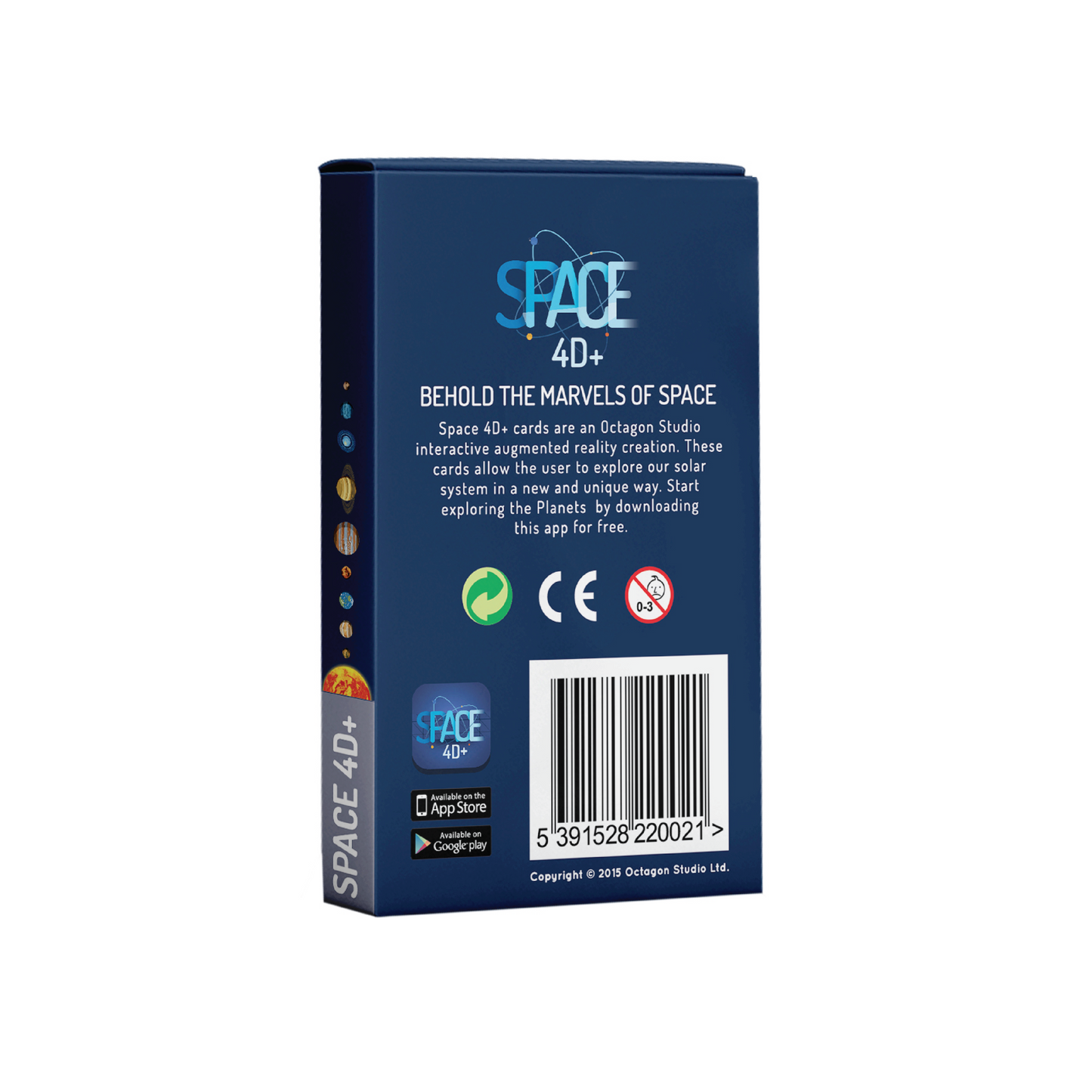 Space 4D+ Augmented Reality Cards