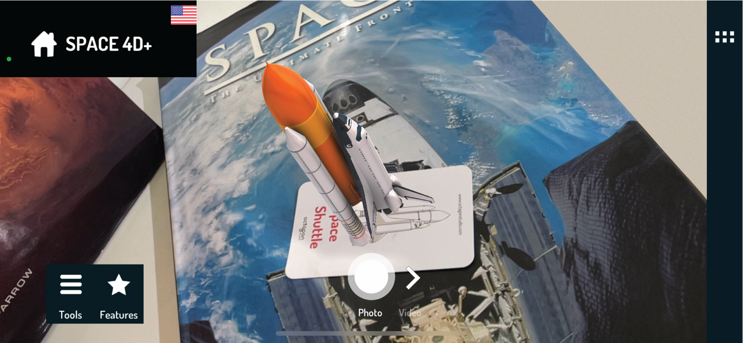 Space 4D+ Augmented Reality Cards