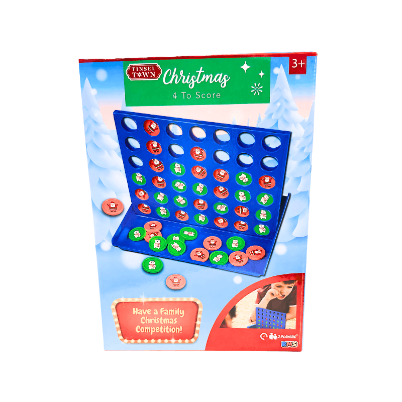 Christmas 4 To Score Family Board Game