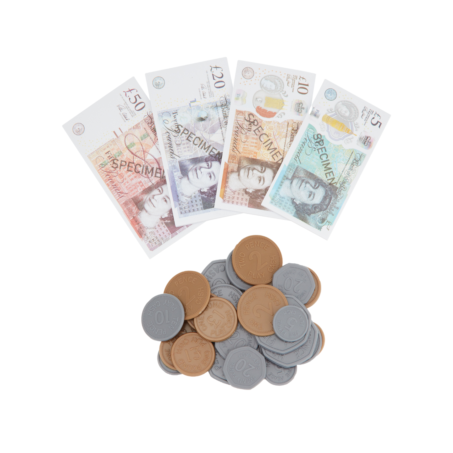 Casdon Play Cash £ – Educational Pretend Play Money Set for Kids (Ages 3+)