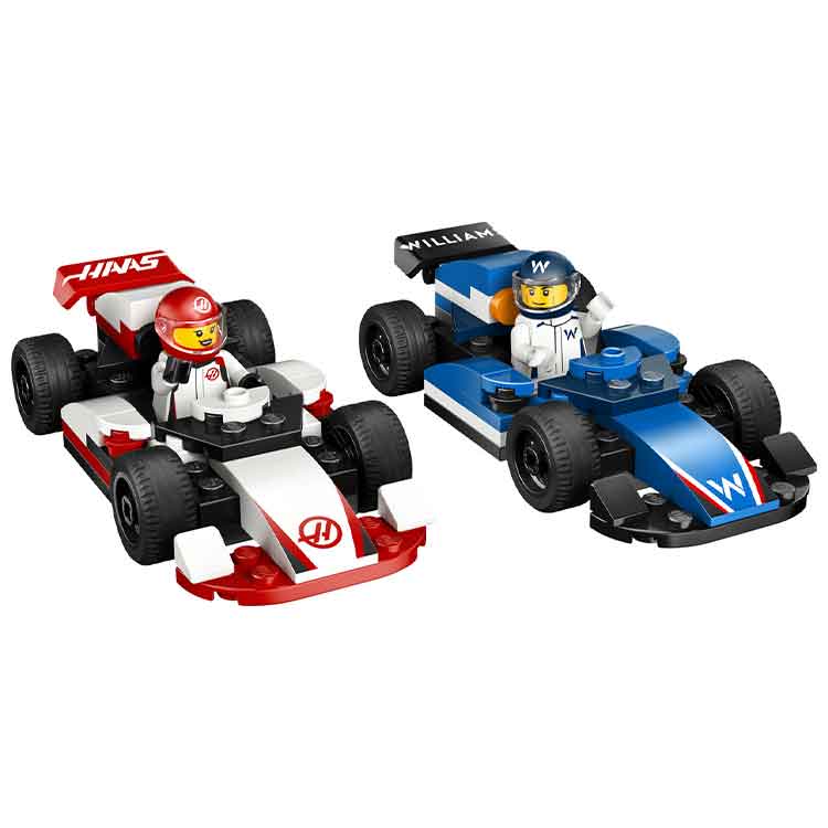 LEGO 60464 F1 Williams Racing & Haas F1 Race Cars