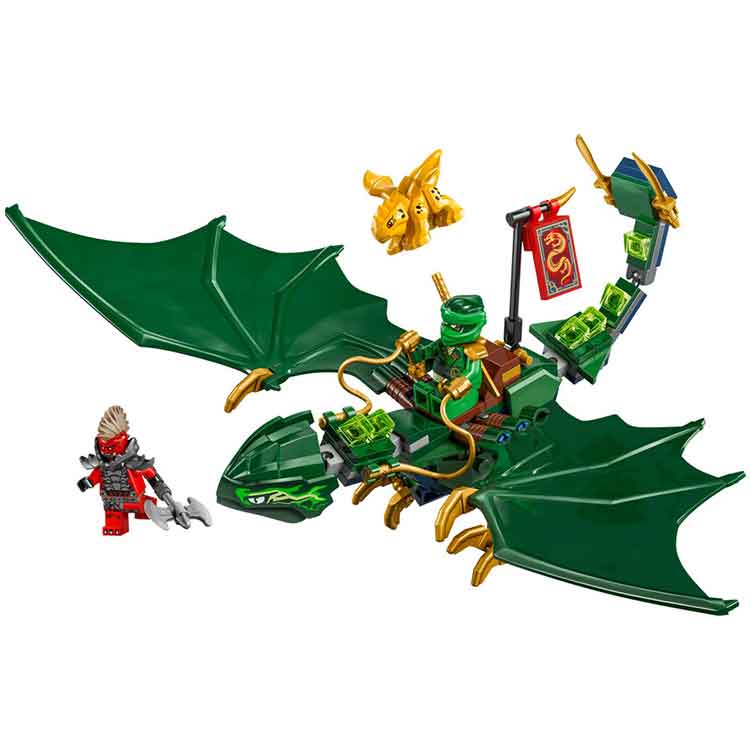 LEGO 71829 Lloyd's Green Forest Dragon
