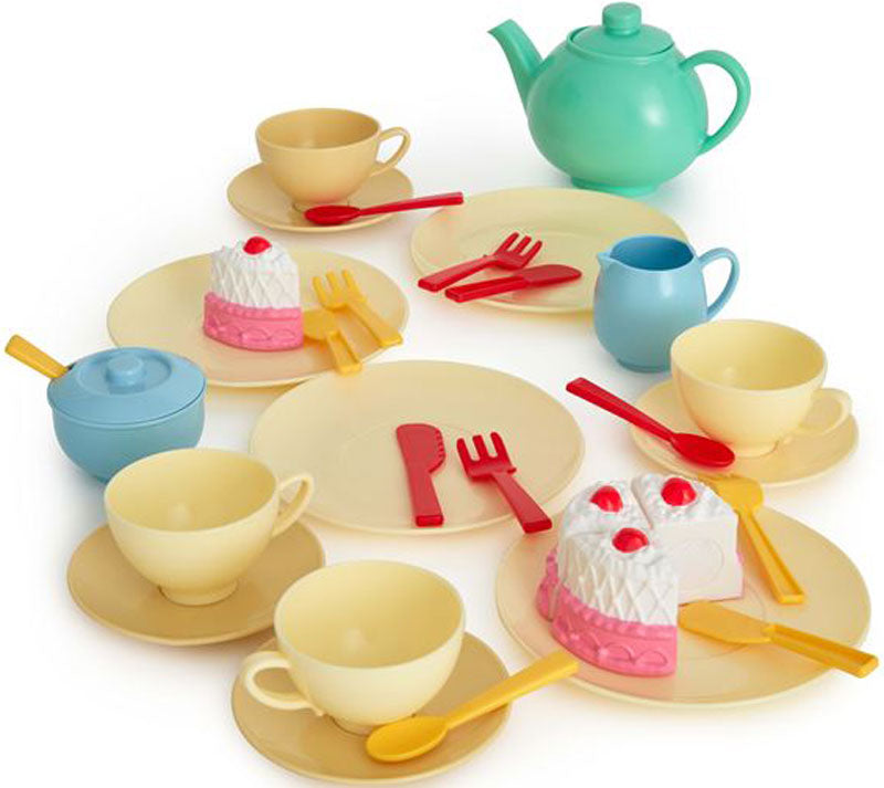 Casdon Tea Set – Ultimate Pretend Play Tea Party Set for Kids (30+ Accessories, Ages 3+)