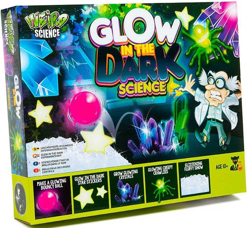 Weird Science Glow in the Dark Fun Activity Educational Experiment Set