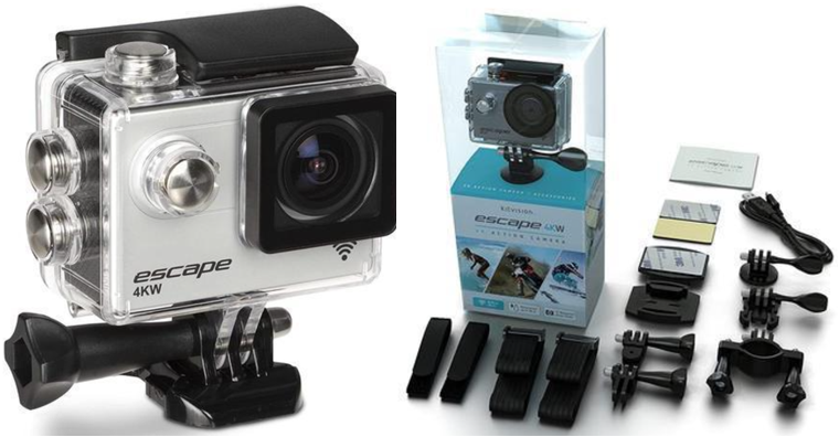 Kitvision Escape 4K UHD Wi-Fi Action Camera