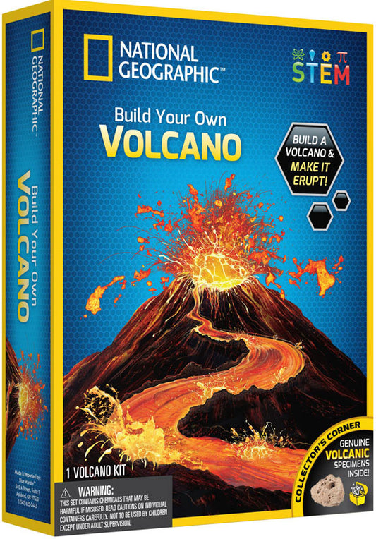 NATIONAL GEOGRAPHIC BUILD YOUR OWN VOLCANO