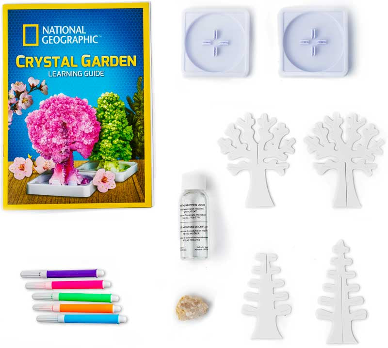 National Geographic Crystal Garden - Grow incredible crystal covered trees