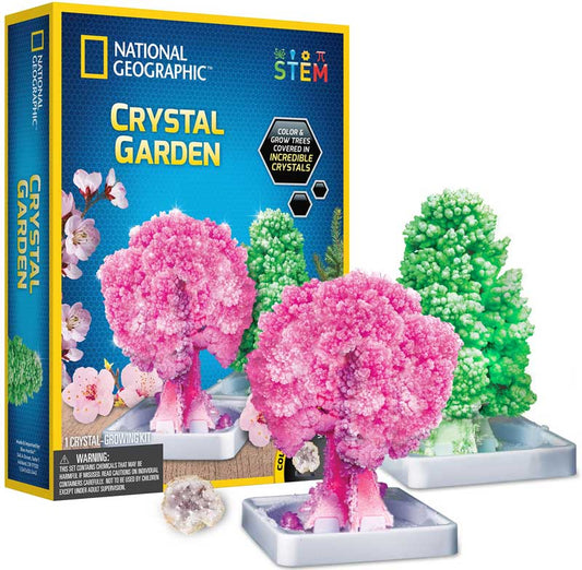 National Geographic Crystal Garden - Grow incredible crystal covered trees