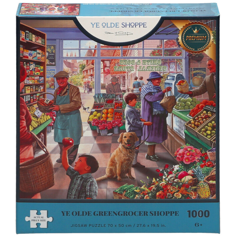 YE OLDE GREENGROCER SHOP 1000PC PUZZLE