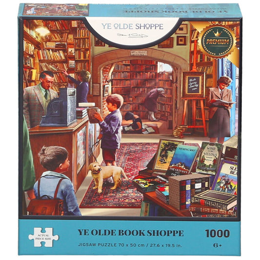 YE OLDE BOOK SHOPPE 1000PC PUZZLE