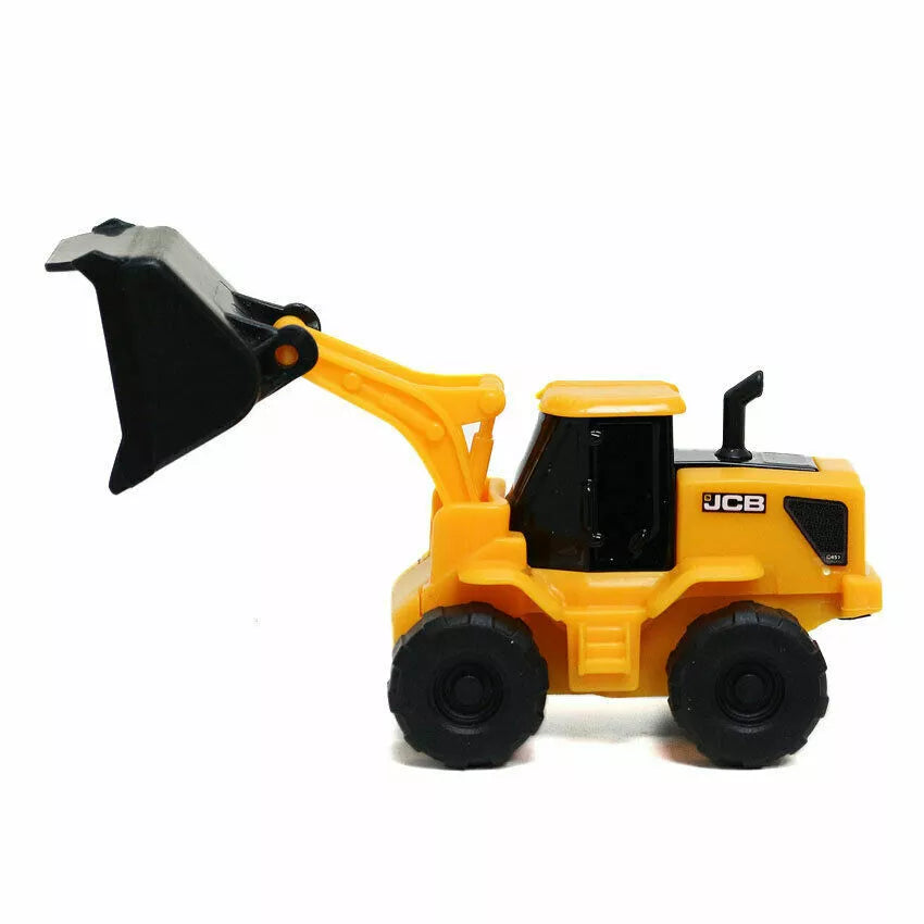 Teamsterz JCB Construction Trucks – 4 Assorted Die-Cast Vehicles for Kids