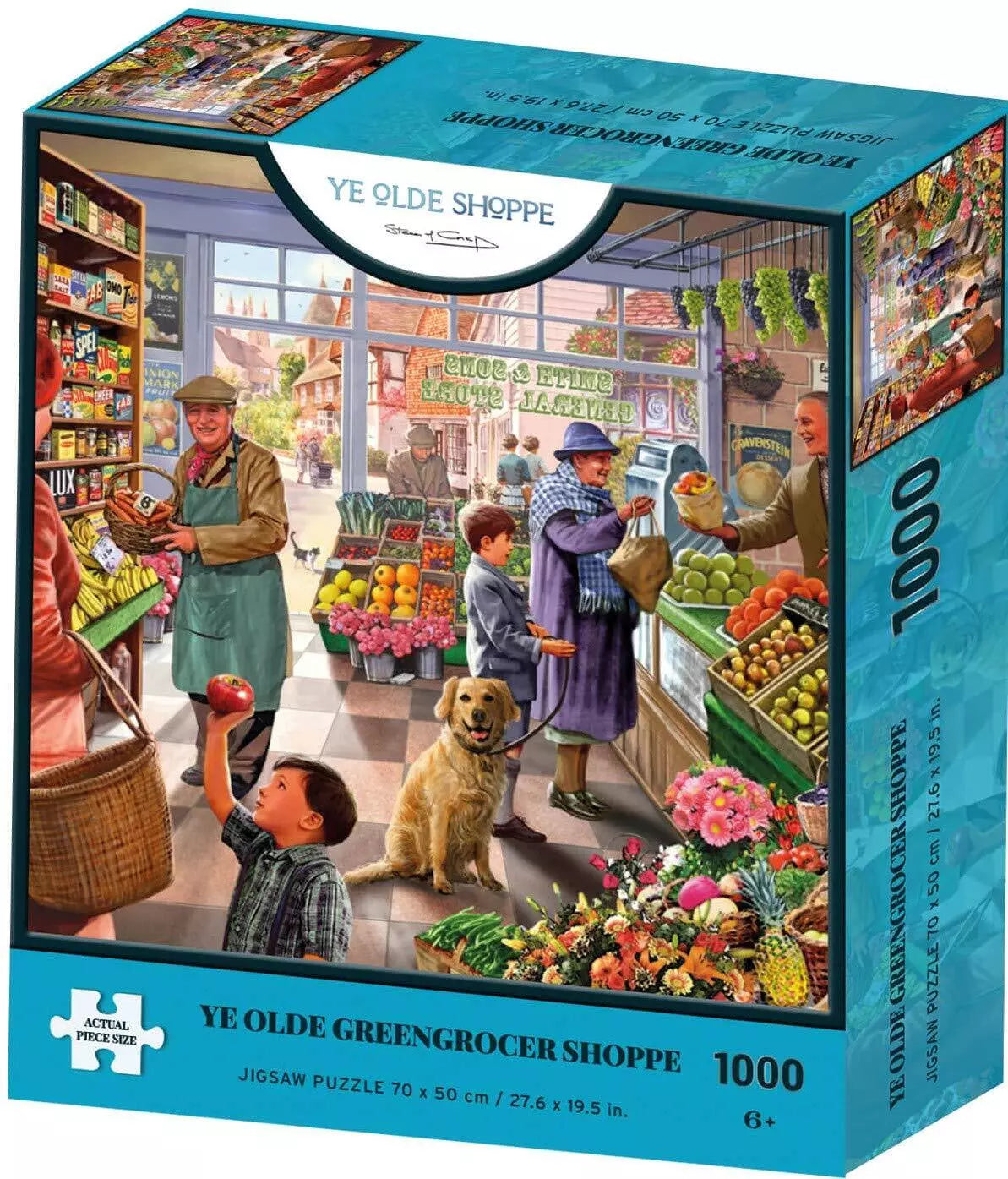 YE OLDE GREENGROCER SHOP 1000PC PUZZLE