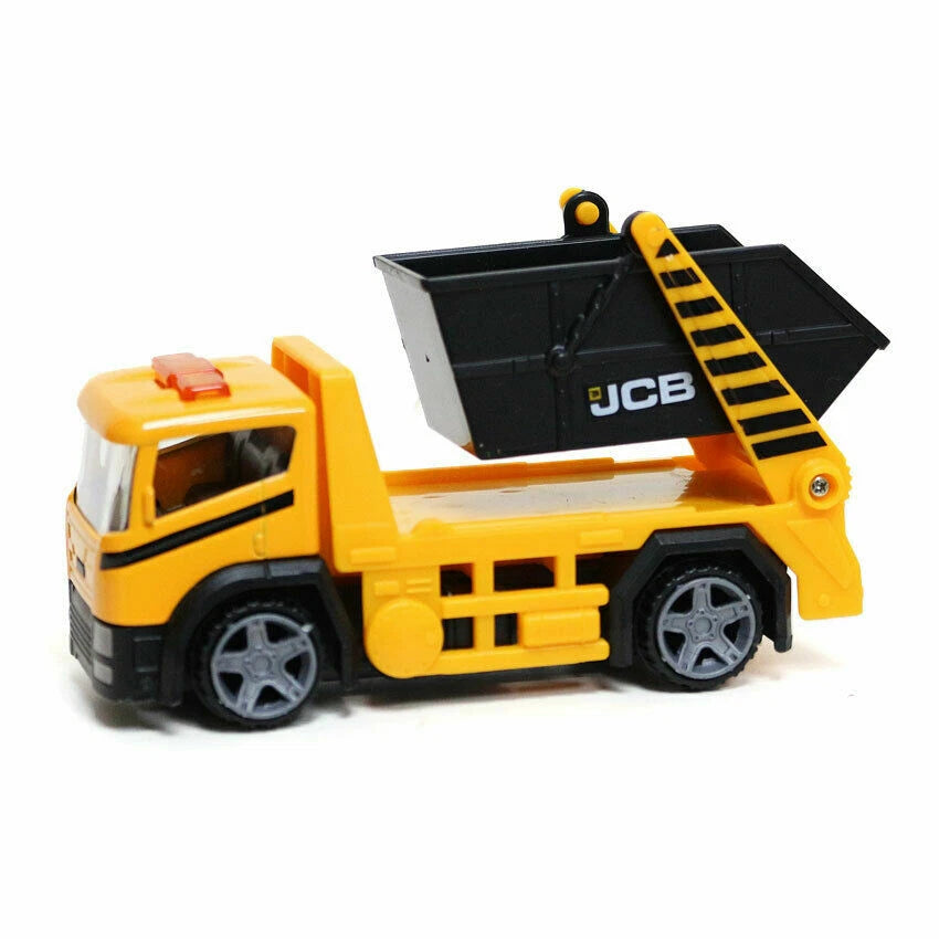 Teamsterz JCB Construction Trucks – 4 Assorted Die-Cast Vehicles for Kids