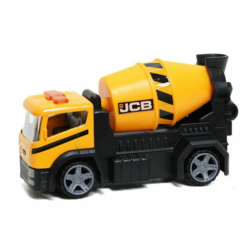 Teamsterz JCB Construction Trucks – 4 Assorted Die-Cast Vehicles for Kids