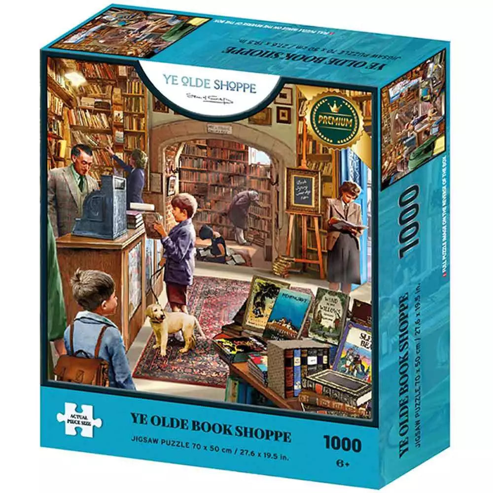 YE OLDE BOOK SHOPPE 1000PC PUZZLE