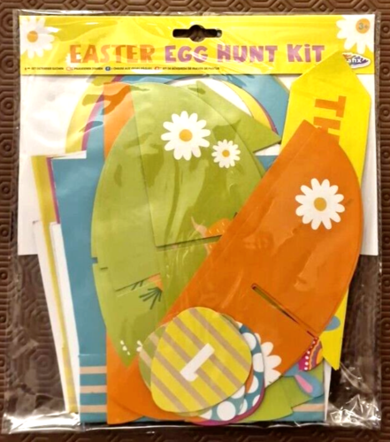 Easter Egg Hunt Kit - Kids Children Party Garden Ideas Find Treasure Eggs Grafix