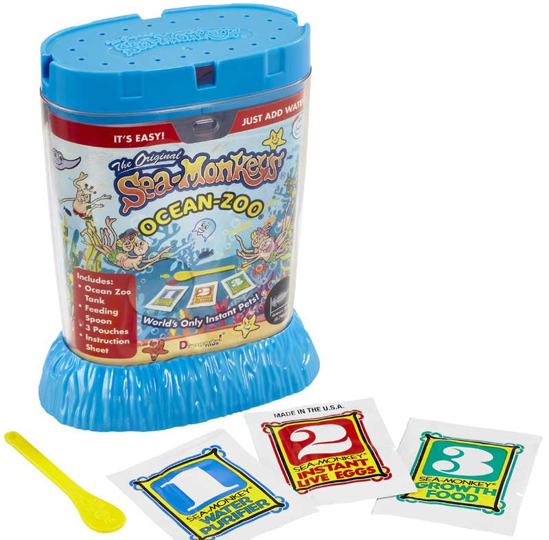 The Original Sea Monkeys - Ocean Zoo Grow Your Own Pets Science Kit 6+ years