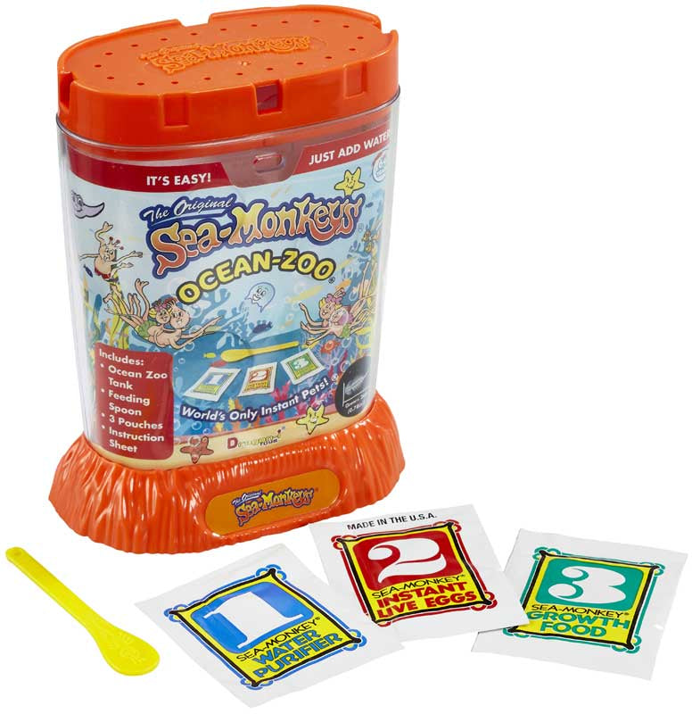 The Original Sea Monkeys - Ocean Zoo Grow Your Own Pets Science Kit 6+ years