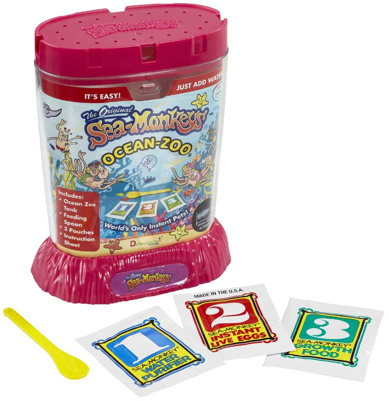 The Original Sea Monkeys - Ocean Zoo Grow Your Own Pets Science Kit 6+ years