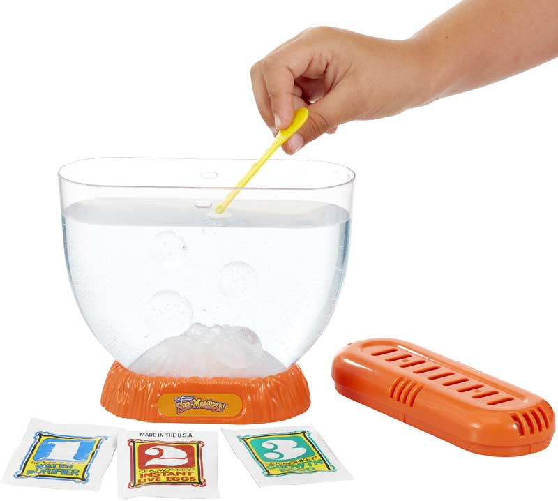 Sea Monkeys Volcano Zoo - The Original Sea Monkeys with Larger Tank & Volcano